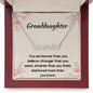 Custom Name Necklace for Granddaughter