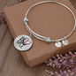 BeYouTiful Circle Pendant Bracelet - silver