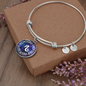 Capricorn Circle Pendant Bracelet