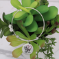 BeYouTiful Circle Pendant Bracelet - silver
