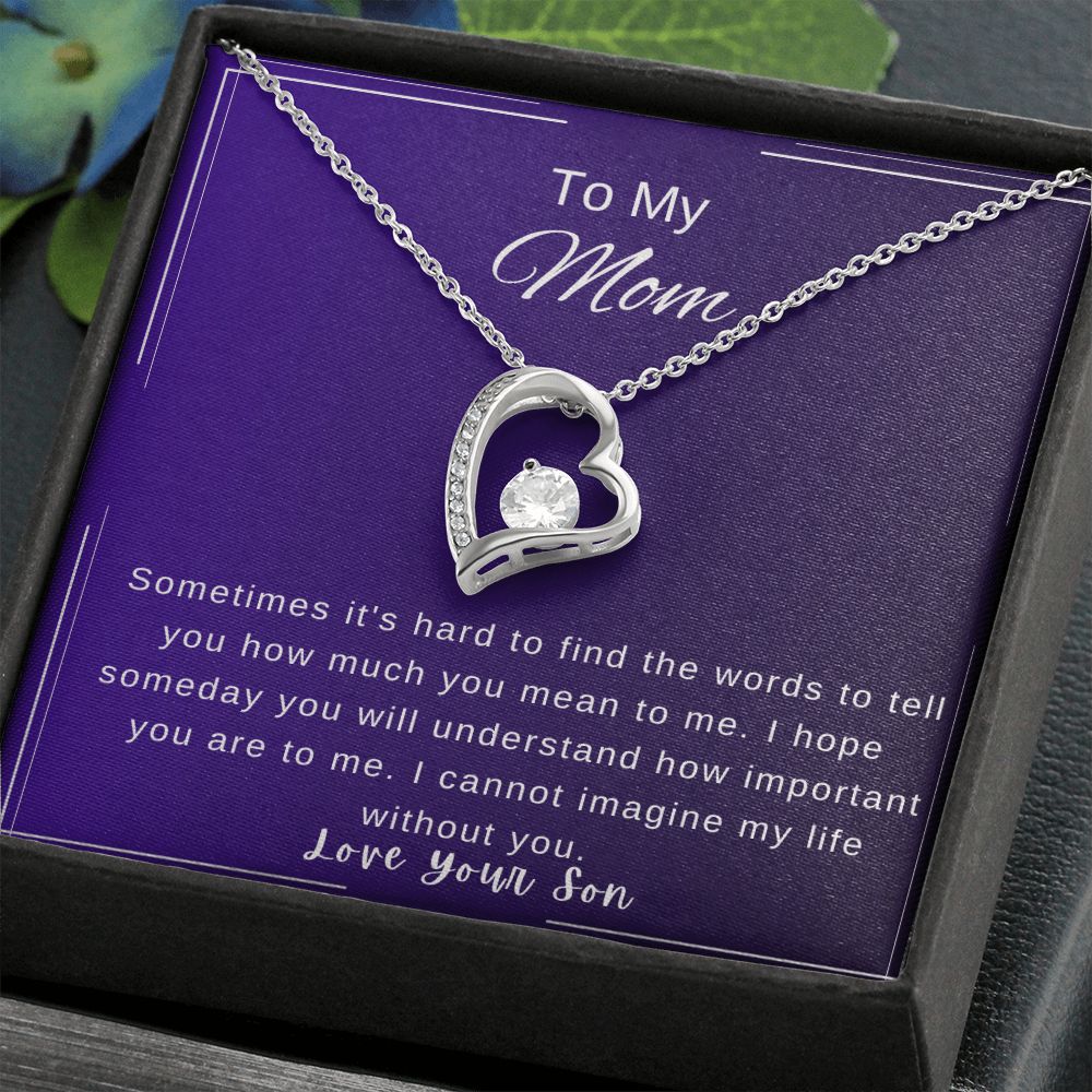 Mother's Day Necklace from Son