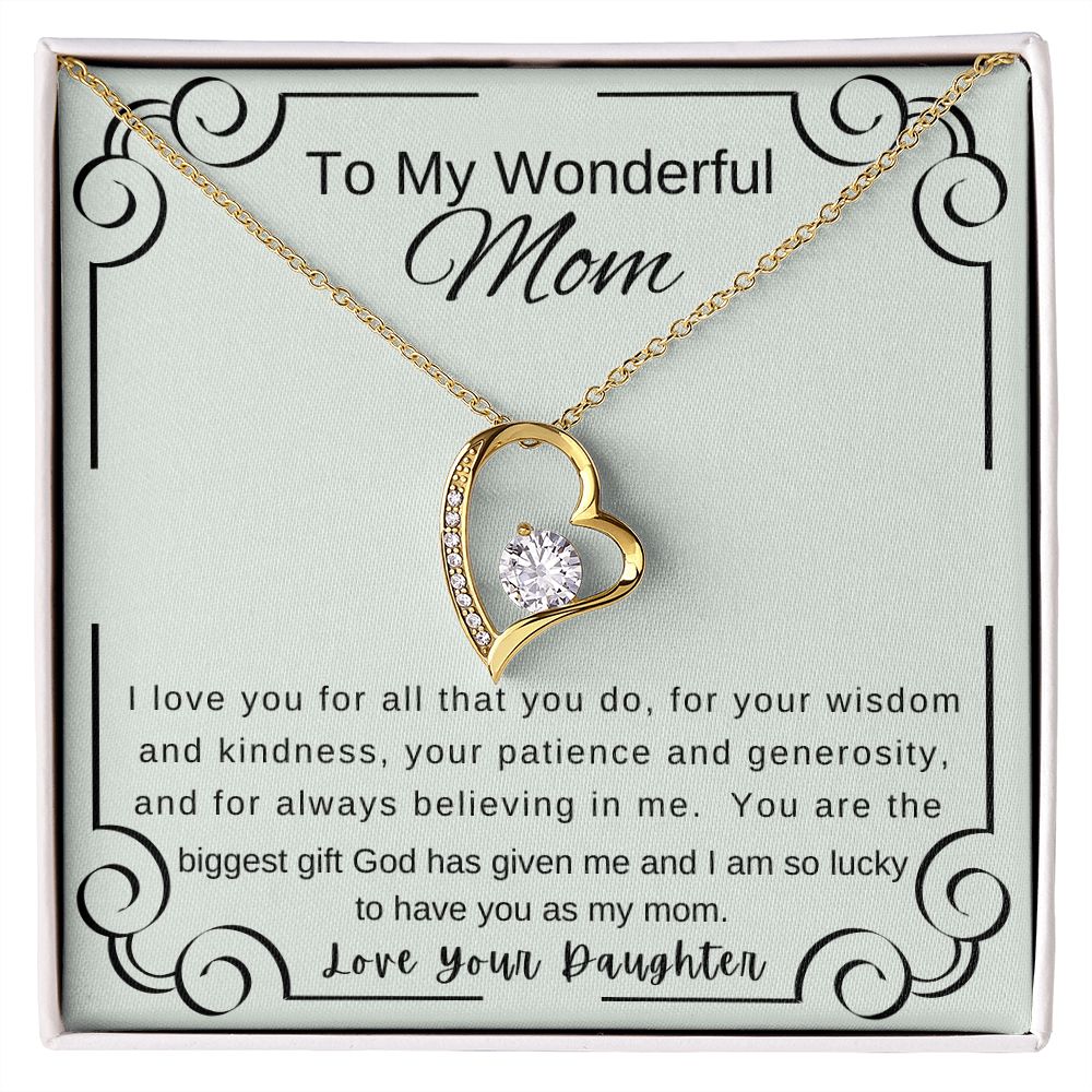 Mother's Day Necklace from Daughter