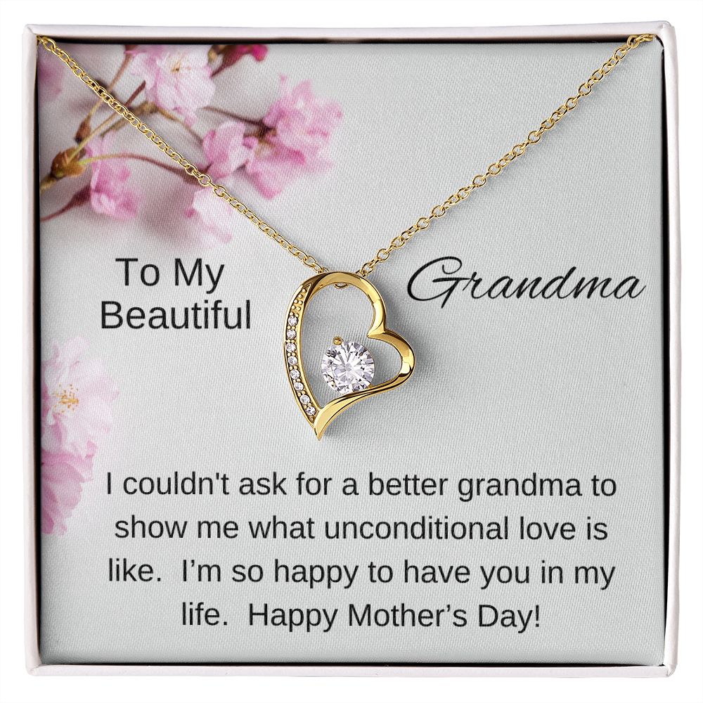Mother's Day Necklace for Grandma