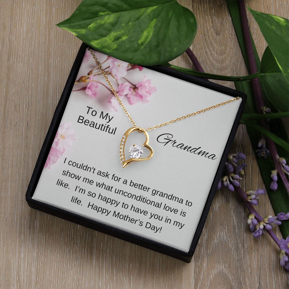 Mother's Day Necklace for Grandma