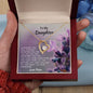 To My Daughter Love Mom, Forever Necklace