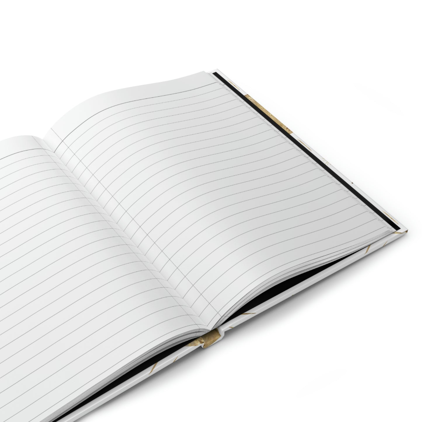 Sun Moon and Stars Journal - Hardcover - White