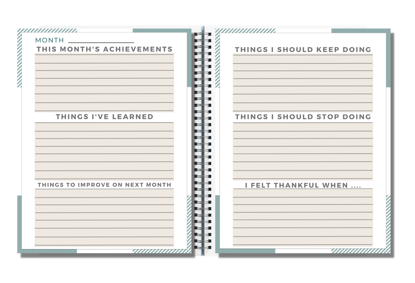monthly and weekly planner