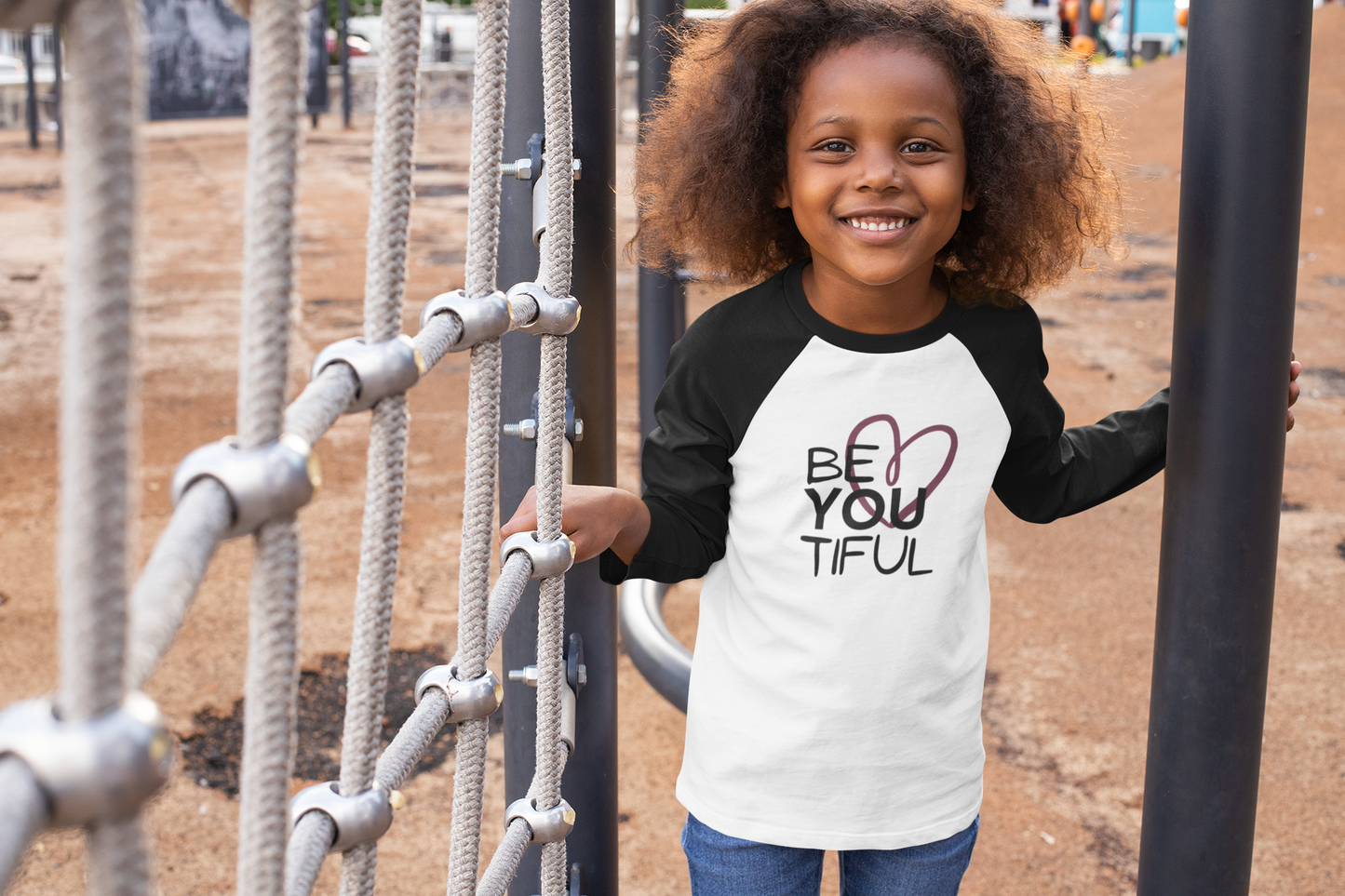 BeYouTiful - Youth 3/4 Raglan Sleeve Shirt