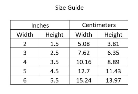 make today amazing size guide