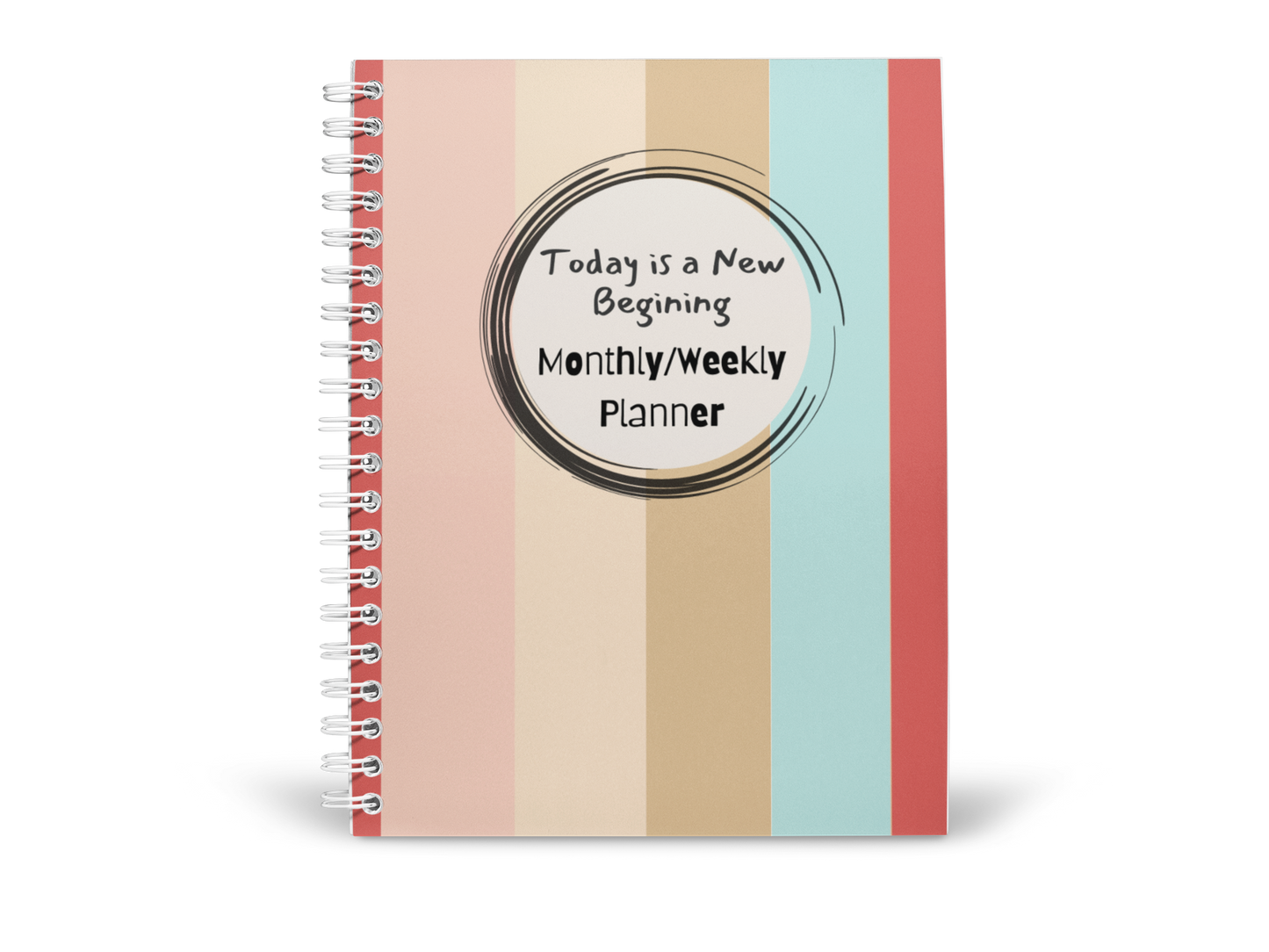 monthly and weekly planner