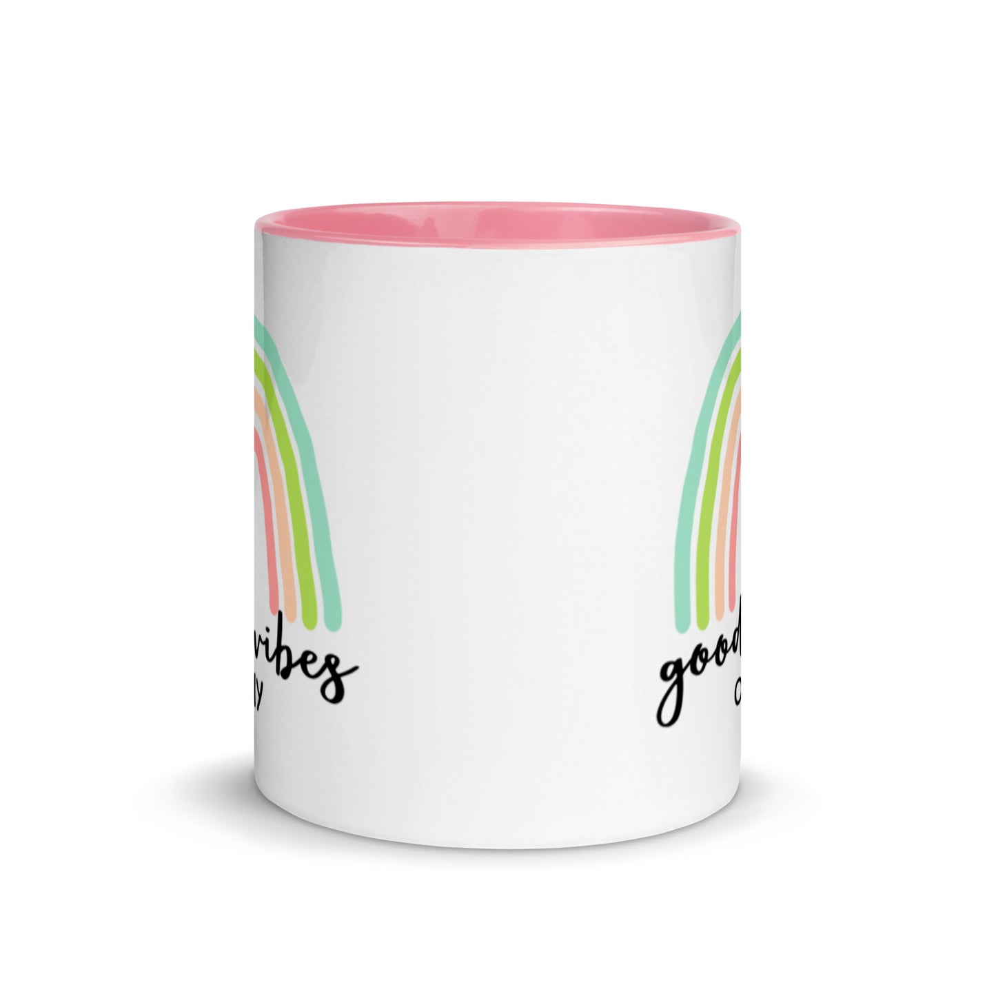 Good Vibes Only Rainbow Mug (11 oz)