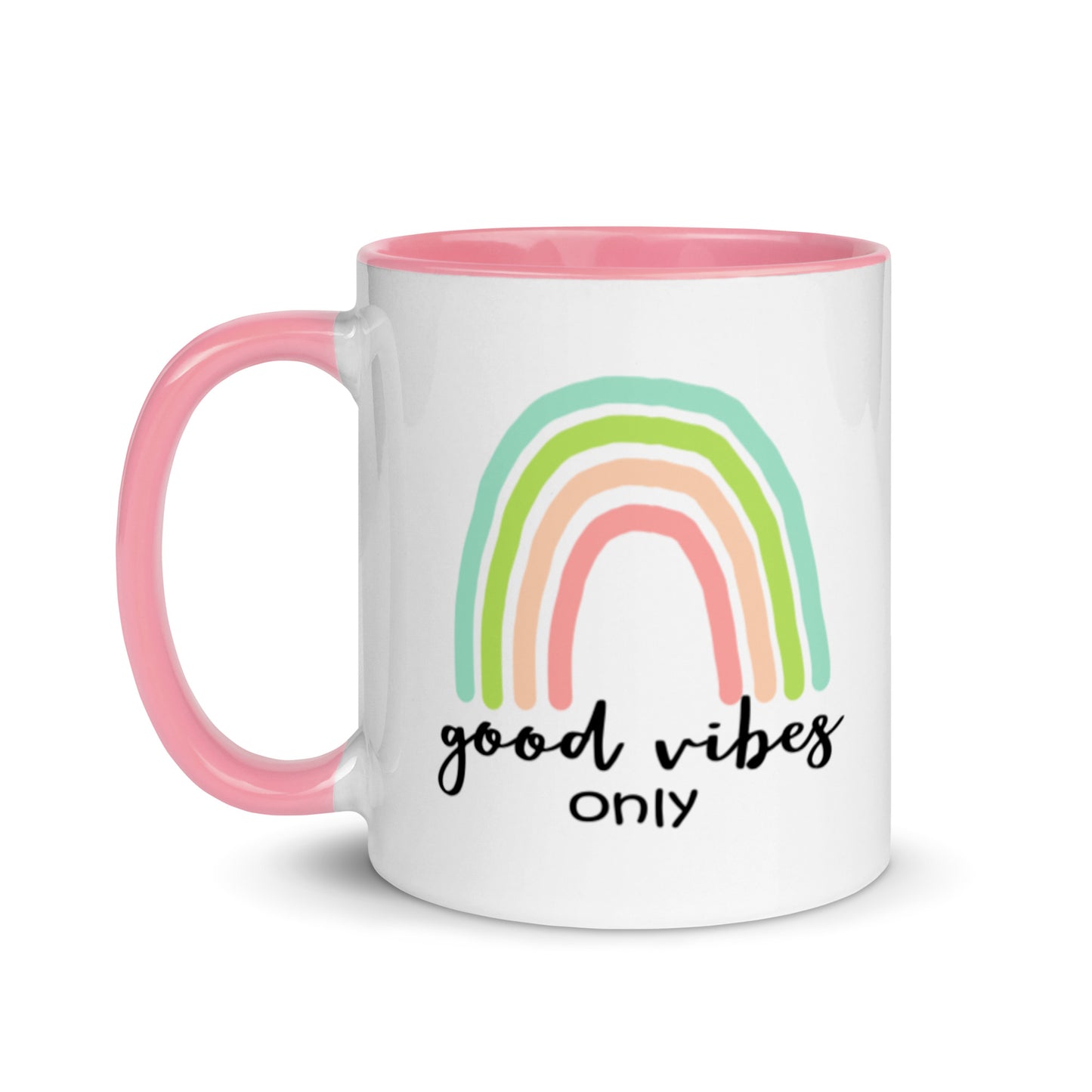 Good Vibes Only Rainbow Mug (11 oz)