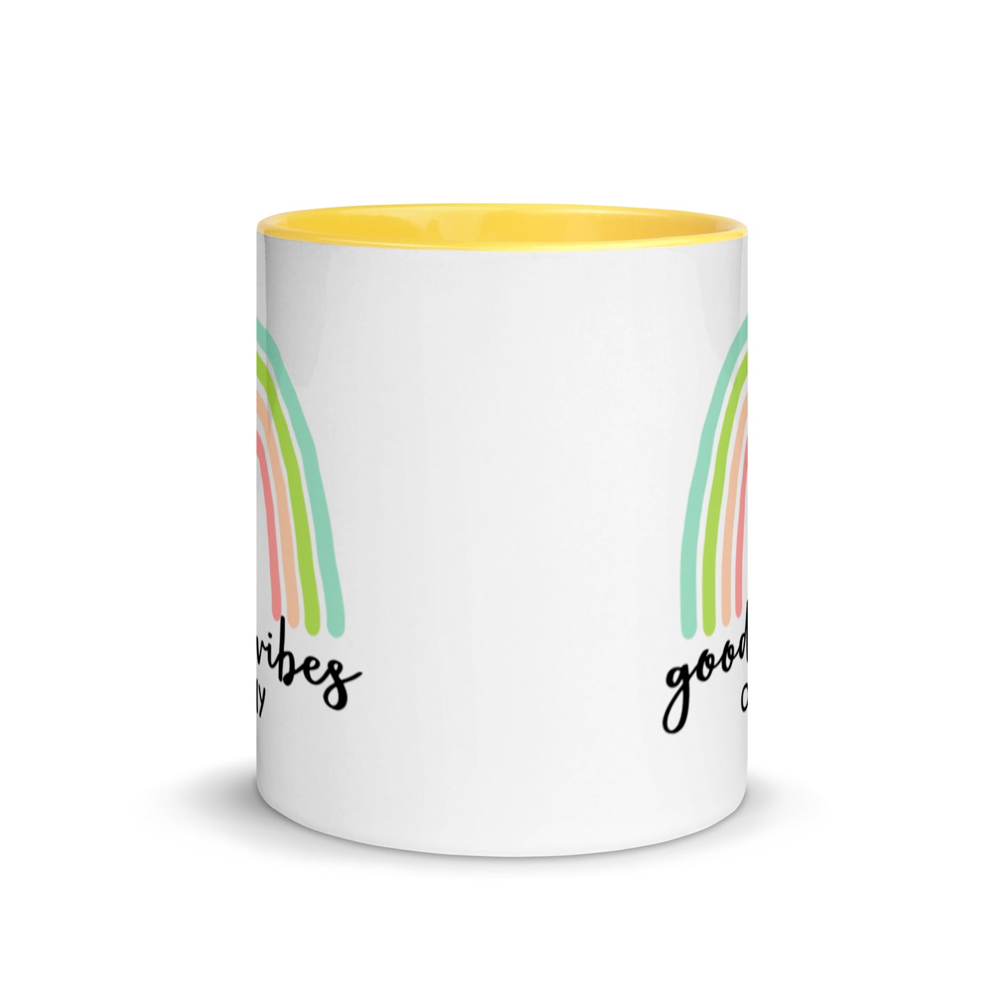 Good Vibes Only Rainbow Mug (11 oz)