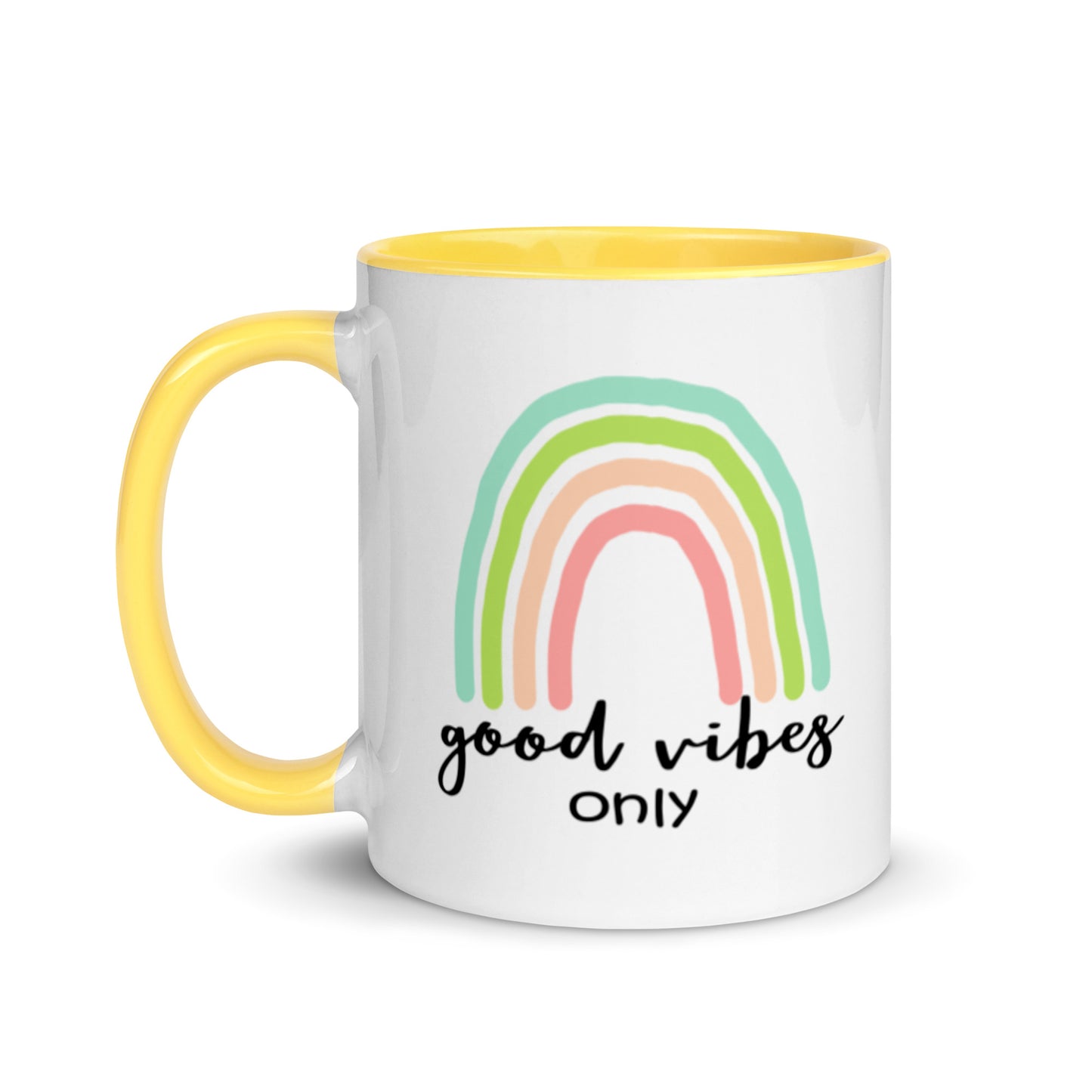 Good Vibes Only Rainbow Mug (11 oz)