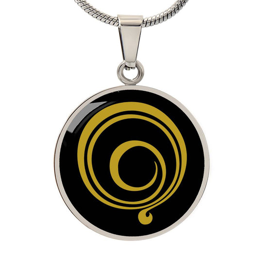 Gratitude Necklace | Gratitude Symbol Necklace | Engraved Necklace