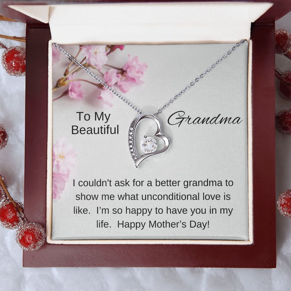 Mother's Day Necklace for Grandma
