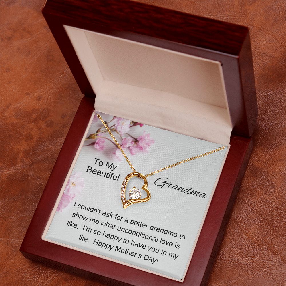 Mother's Day Necklace for Grandma