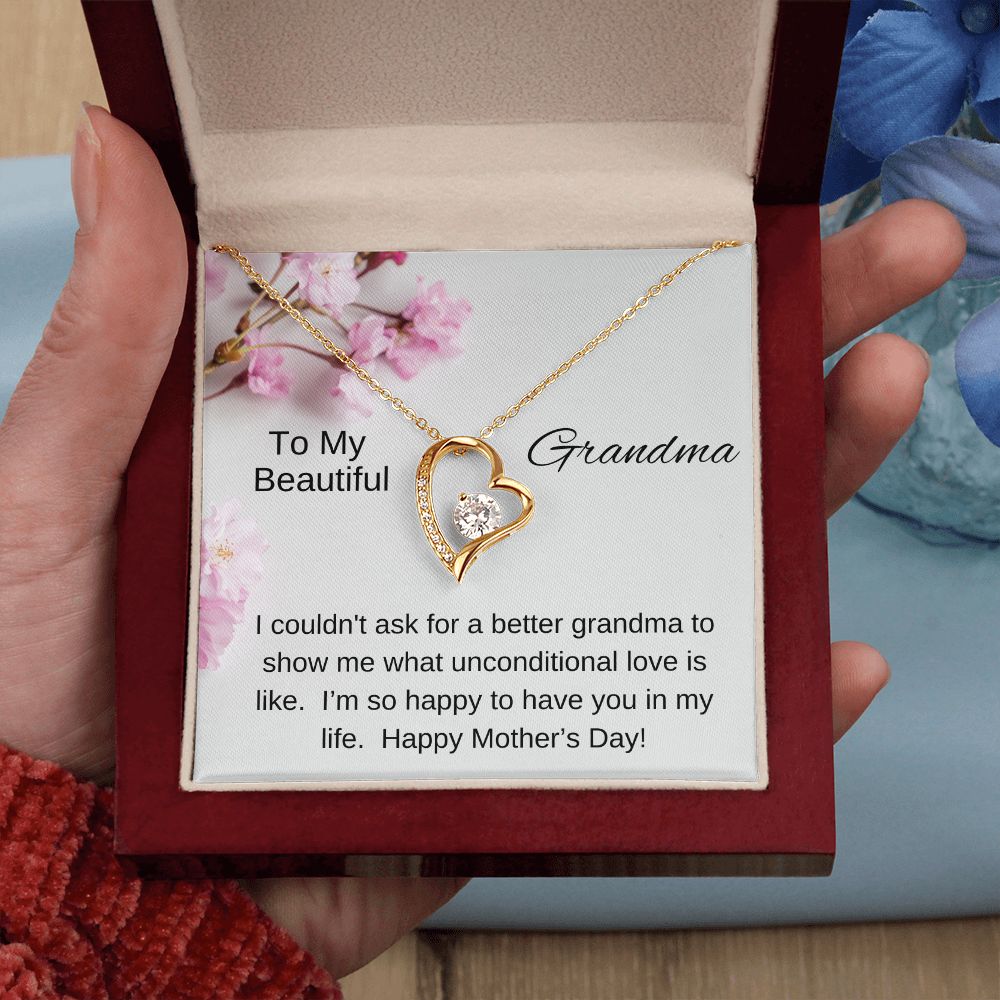 Mother's Day Necklace for Grandma