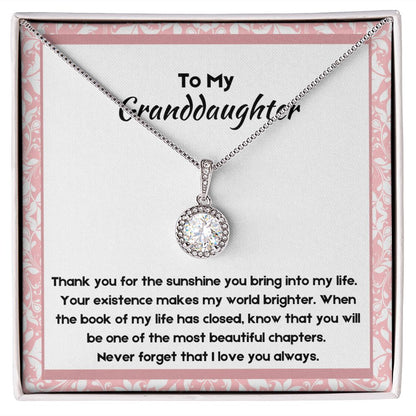 Gift for Granddaughter, Eternal Hope Necklace