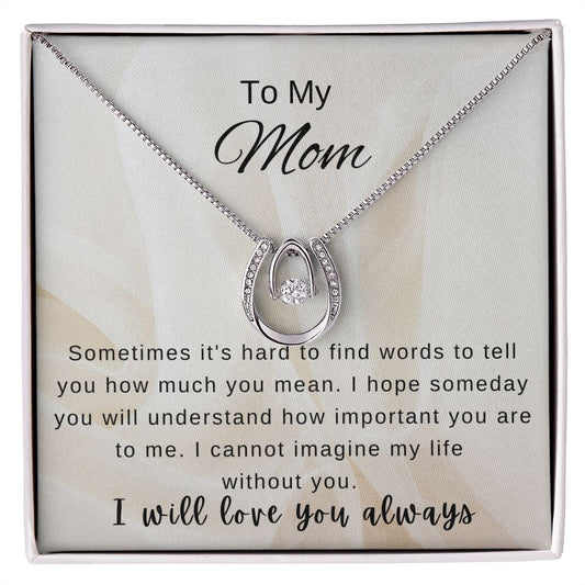 Mother's Day Necklace from Son/Daughter