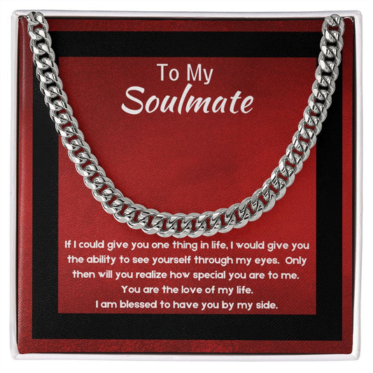 Chain Necklace Gift for Soulmate