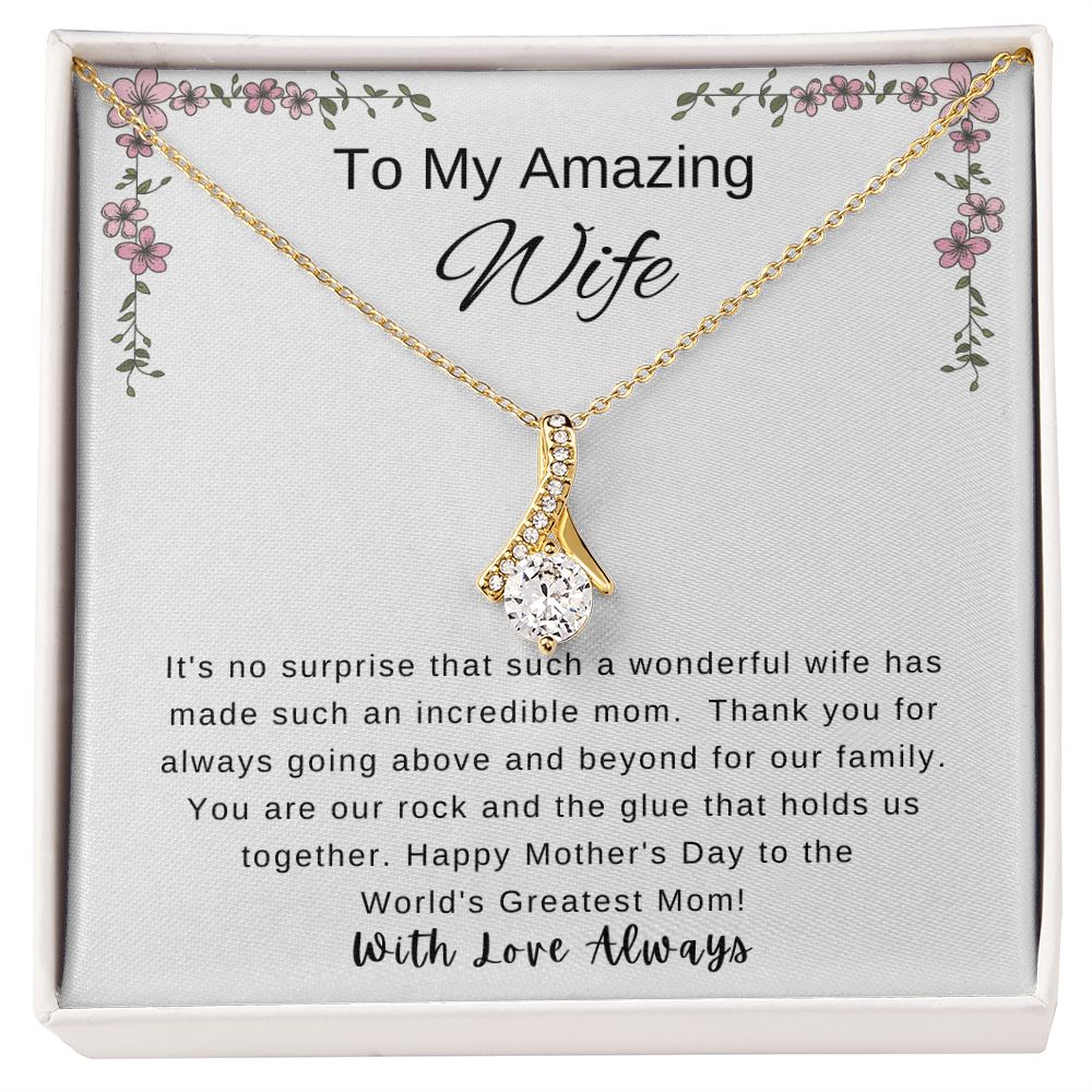 Mother's Day Necklace Gift for Wife
