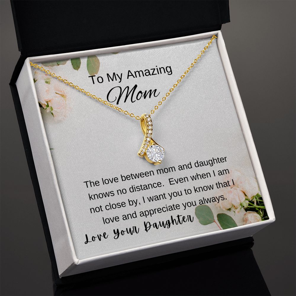 Mother's Day Necklace from Daughter to Mom