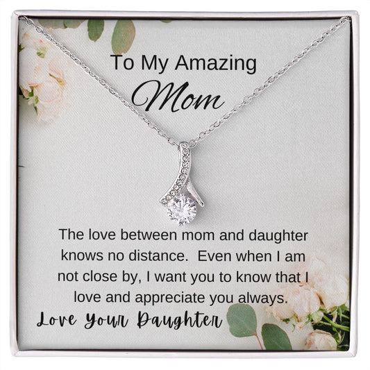 Mother's Day Necklace from Daughter to Mom