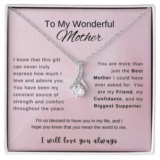 Mother's Day Necklace from Daughter/Son