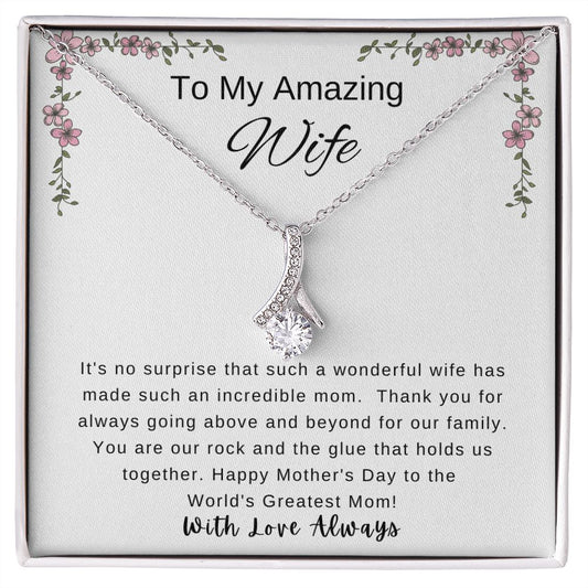 Mother's Day Necklace Gift for Wife