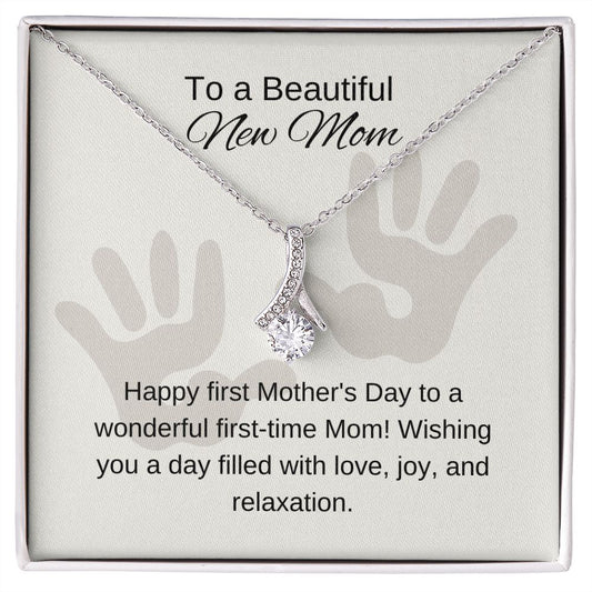 Mother's Day Necklace for New Mom