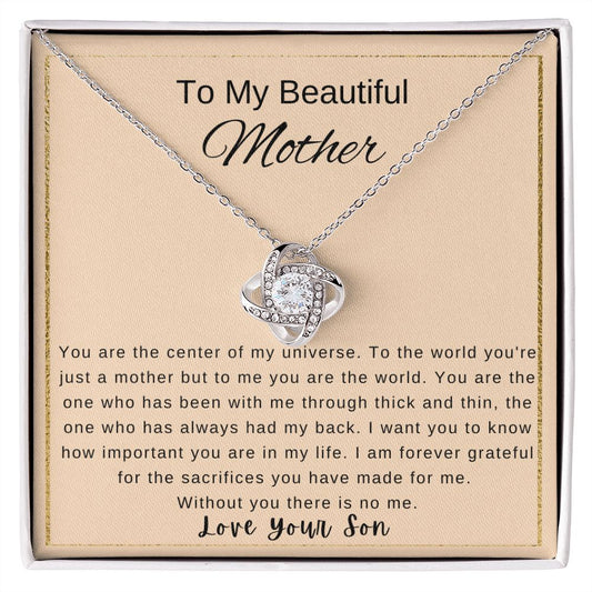 Mother's Day Necklace from Son