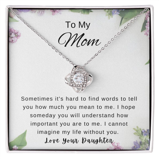 Mother's Day Necklace from Daughter