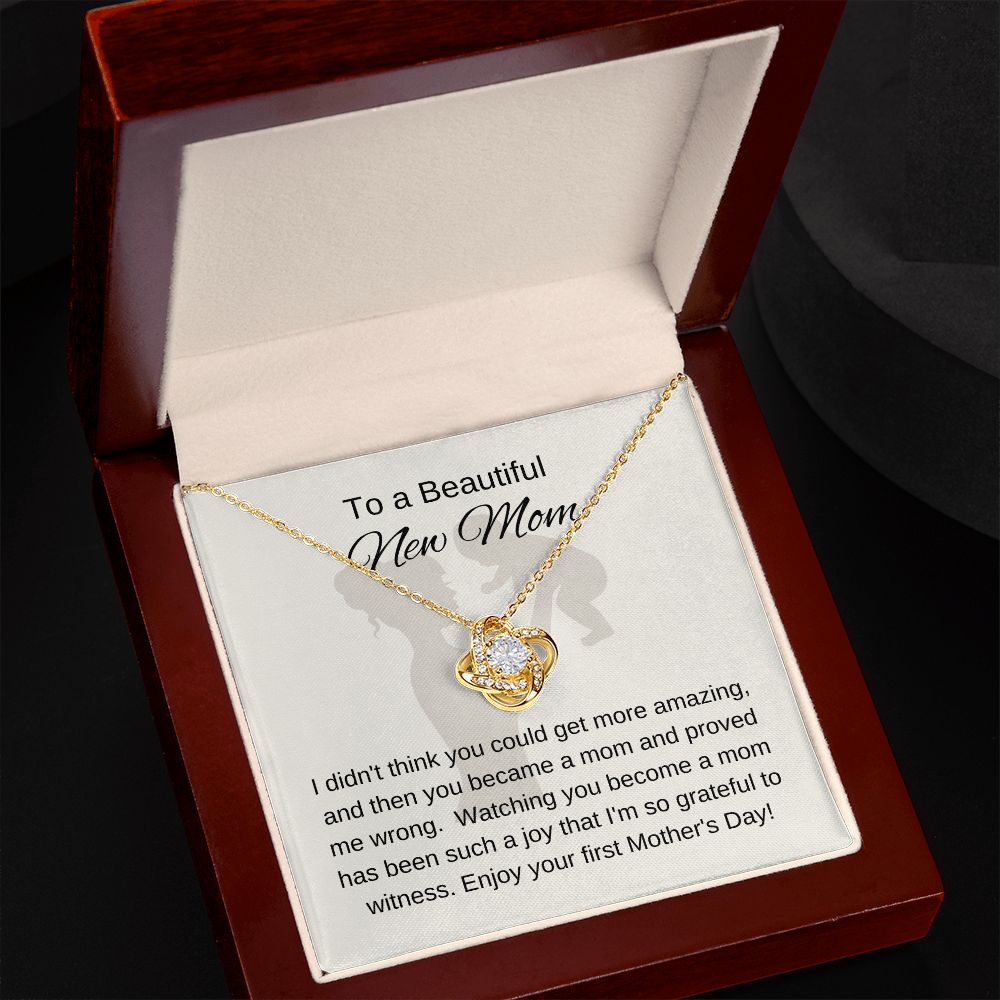 Lab Created Diamond Necklace for Mom | La Joya