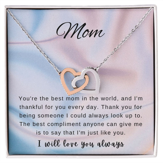 Mother's Day Necklace for Mom, Gift from Son/Daughter