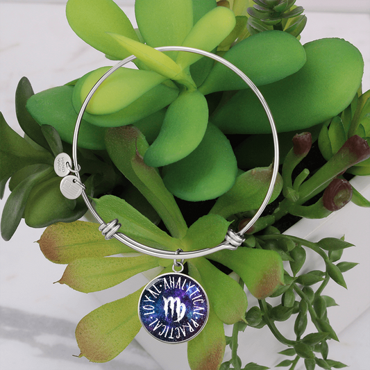 Virgo Circle Pendant Bracelet