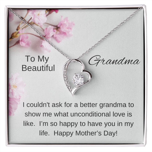 Mother's Day Necklace for Grandma