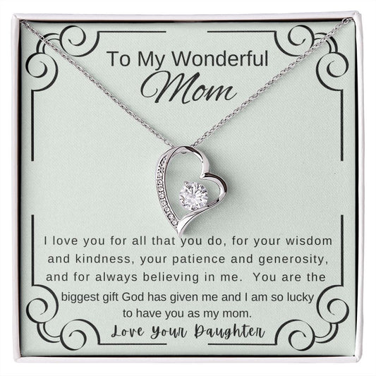 Mother's Day Necklace from Daughter