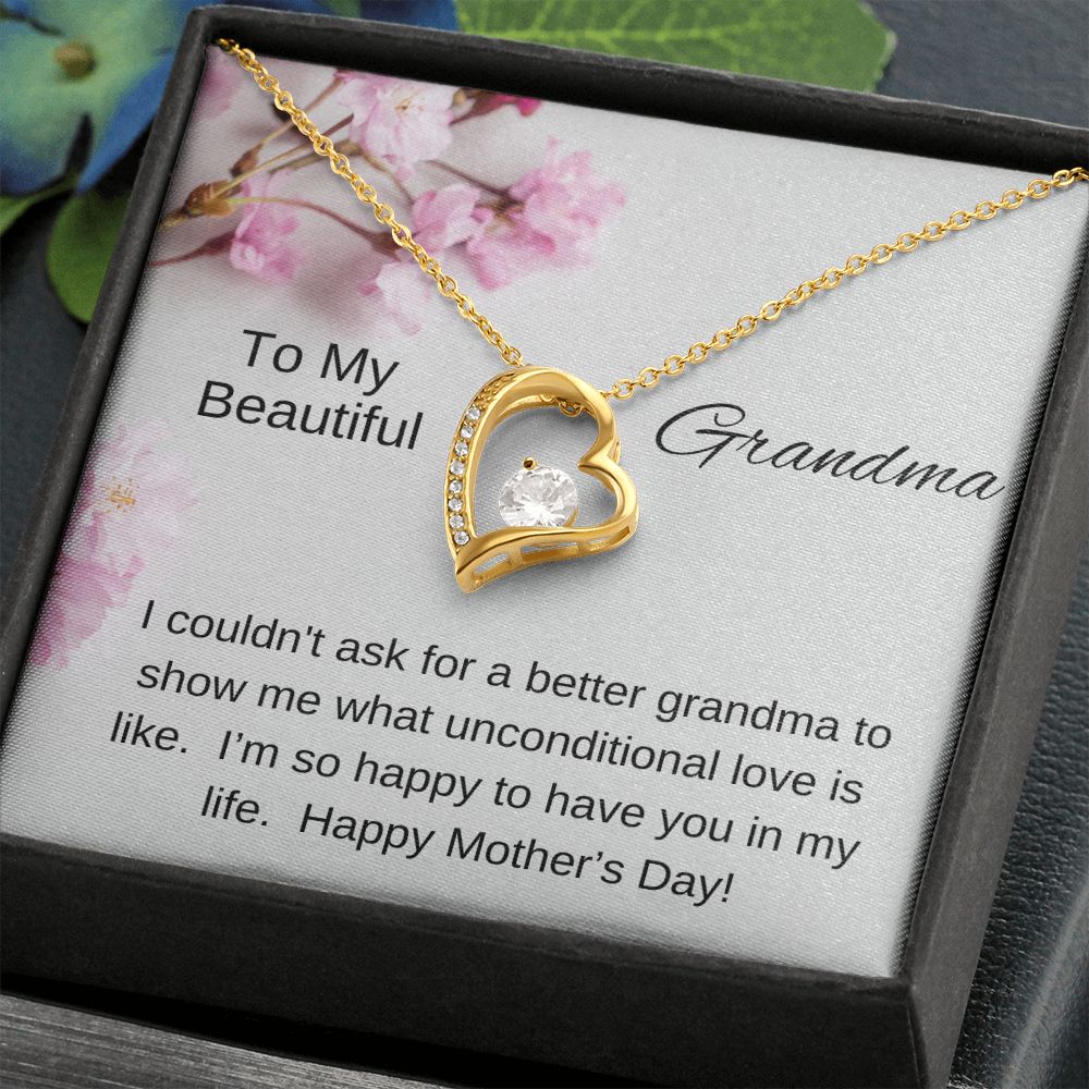 Mother's Day Necklace for Grandma