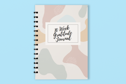 10 Week Gratitude Journal - Spiral