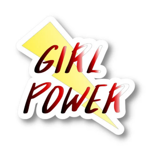 girl power sticker