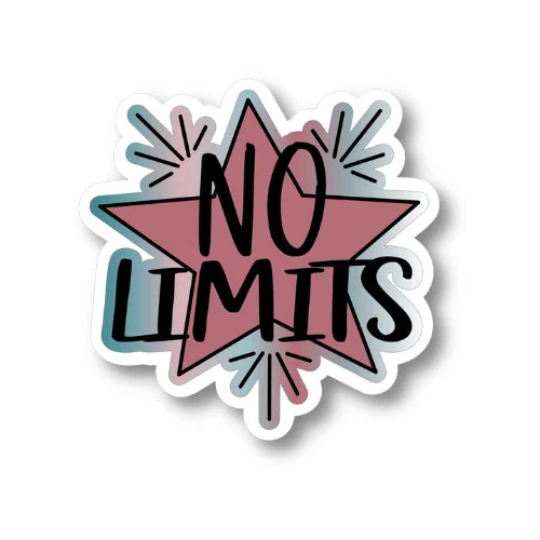 no limits sticker