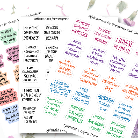 Positive Affirmations for Wealth and Abundance