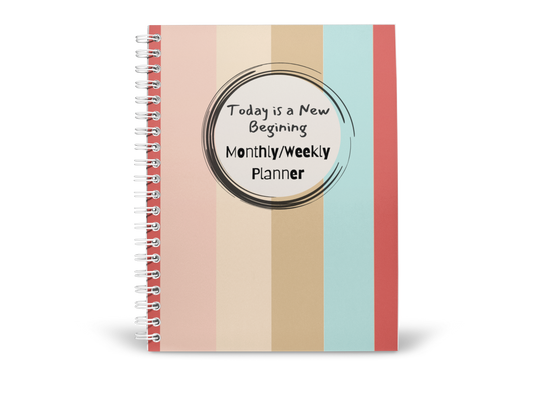 monthly and weekly planner