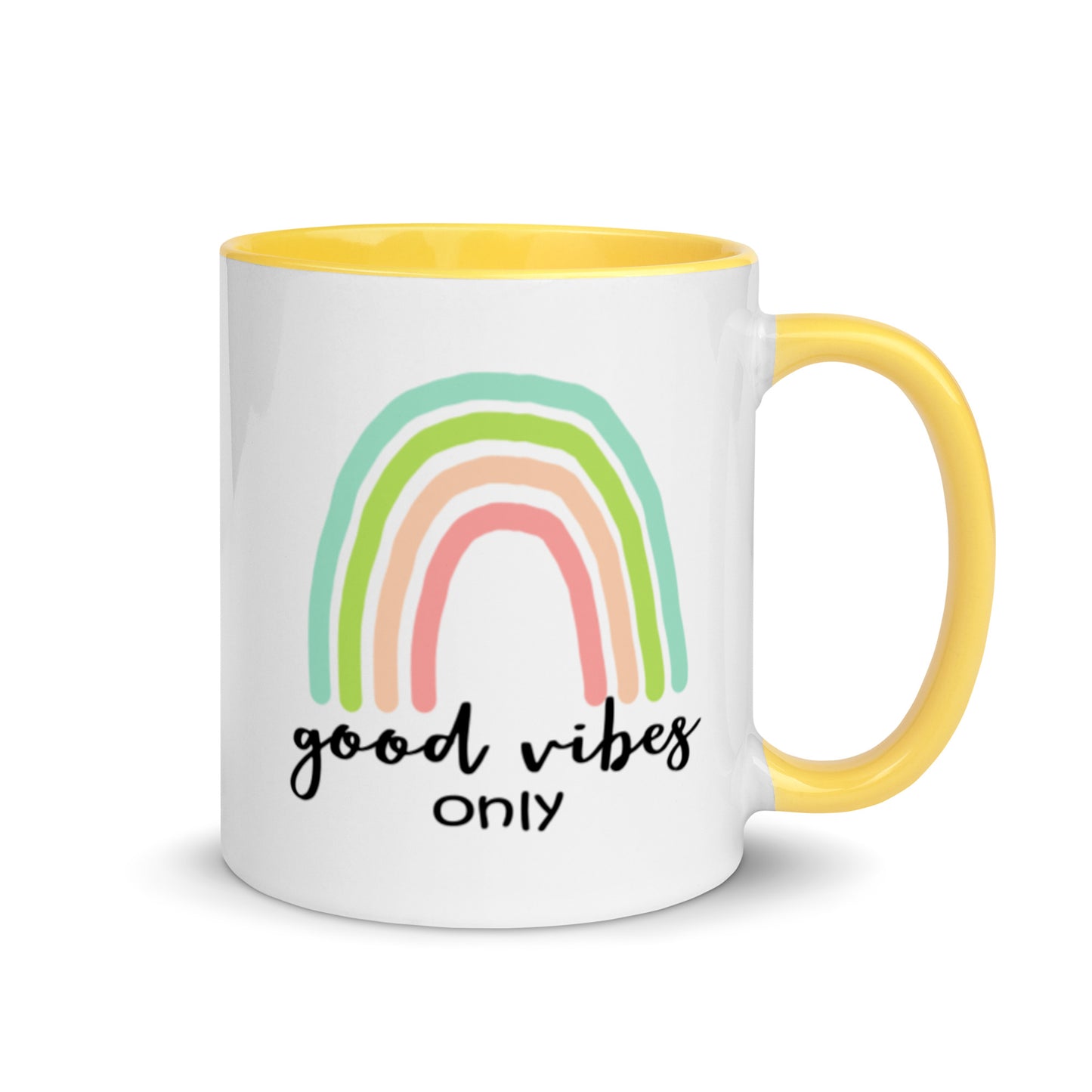 Good Vibes Only Rainbow Mug (11 oz)